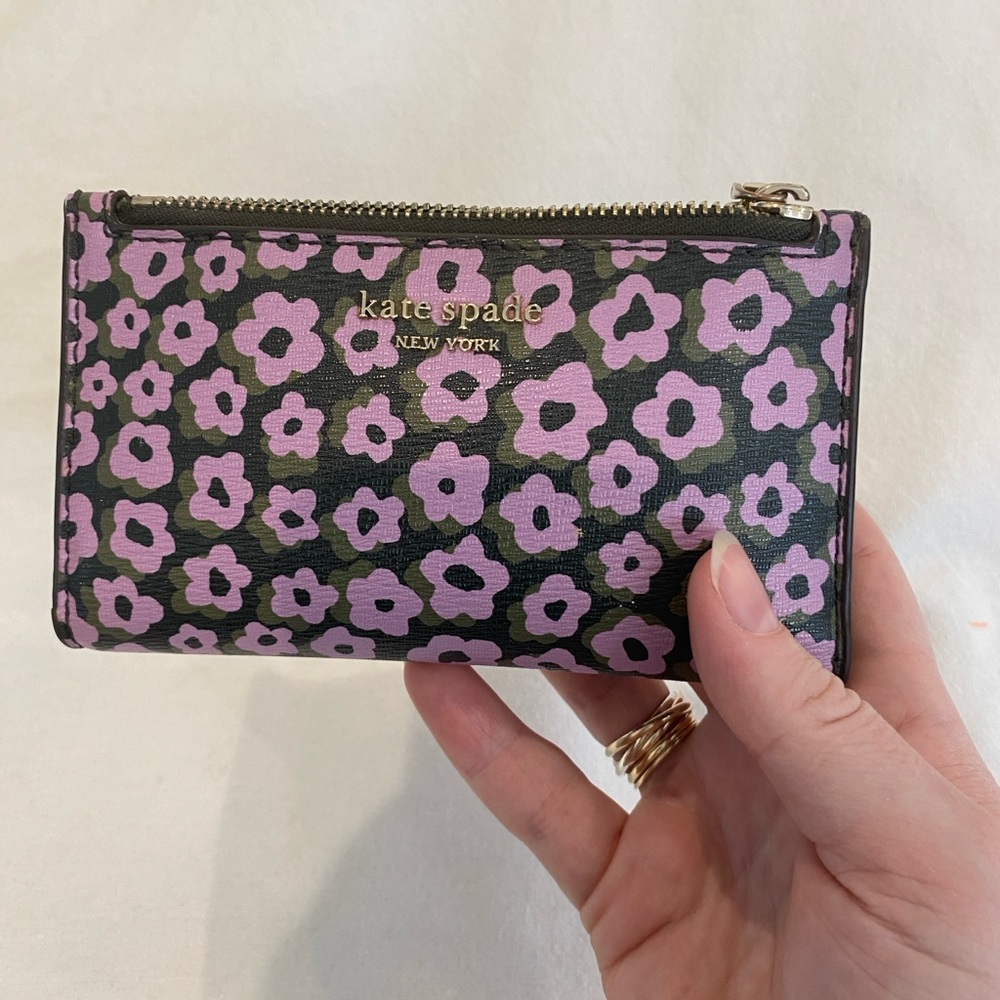Sylvia Flair Flora Small Slim Bifold Wallet